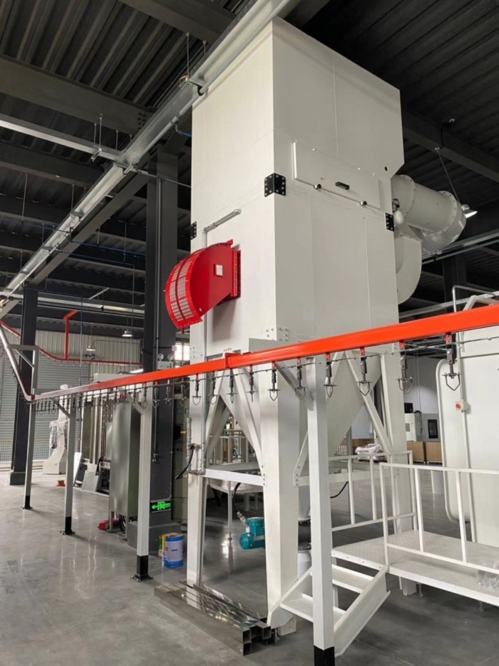 除塵防爆設(shè)備:無焰泄放裝置安裝實例1